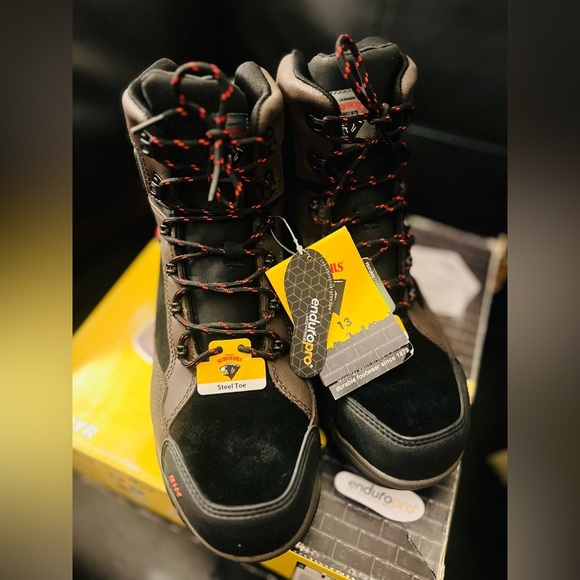 Herman Survivors Men's Zephyr Electrical Hazzard 6" Steel Toe Work Boots size 13 - Picture 7 of 8